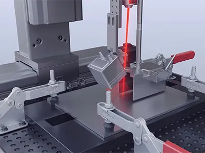 Système de Compensation de Position pour Soudage Laser