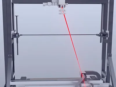 Système de suivi du spot coaxial